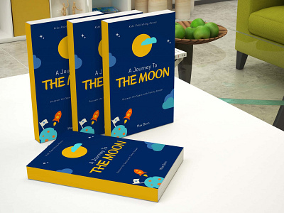 Moon Book Cover Mockup book cover mockup cover mockup free latest mockup mockup design mockup psd premium premium psd psd mockup