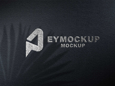 Premium Silver Freebies Logo Mockup