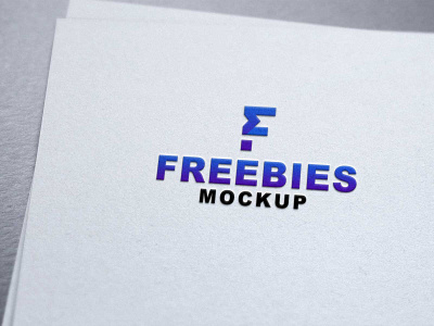Paper Freebies Logo Mockup free illustration latest mockup mockup design mockup psd paper logo mockup paper mockup premium premium psd psd mockup