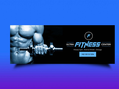 Free Gym Facebook PSD Design