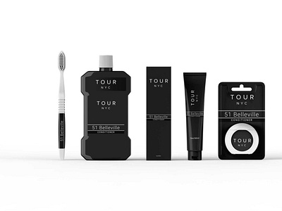 Premium Toothcare Branding Packaging Mockup