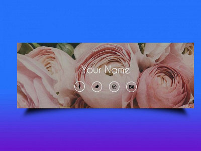 Free Florist Facebook Cover Design