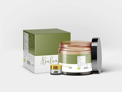 Hair Cream Jar Bottle Mockup