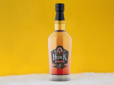 Download Classic Dark Rum Bottle Mockup By Priya Wankhede On Dribbble