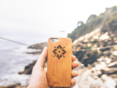 Premium Wood Cover Mockup