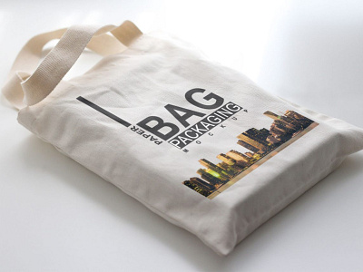 Paper Bag Packaging Mockup