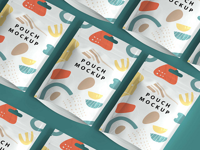 White Candy Pouch Mockup 3d animation branding candy design free graphic design illustration latest logo mockup mockup design motion graphics pouch premium psd psd mockup ui white