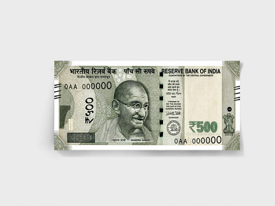 Free Indian Currency Mockup