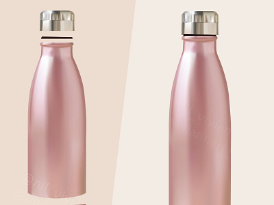 metallic thermos design