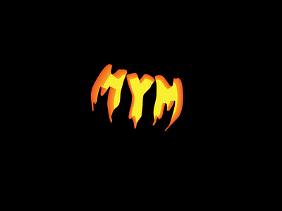 Mine Your Mind Halloween Logo abstract branding logo minimal vector