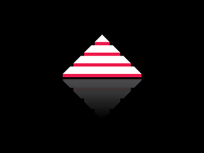 Pyramid abstract minimal vector