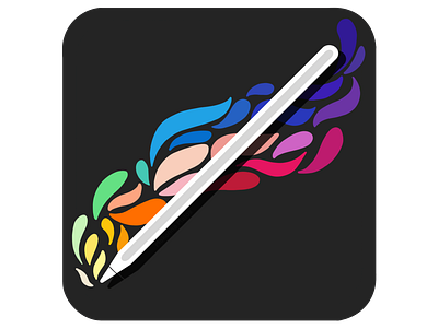 Procreate Logo Redesign app branding createwithprocreate design icon illustration ipadpro logo