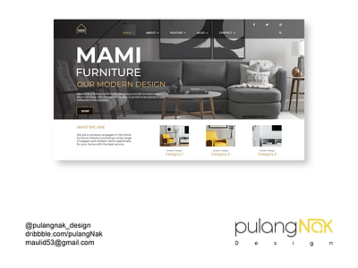 Furniture Website Design apps branding design furniture furniture design graphic design home page landing page logo logo design mobile ui ui design uiux ux web website website design