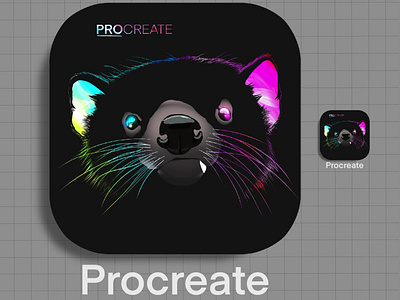 Procreate app design - Tasmanian Devil