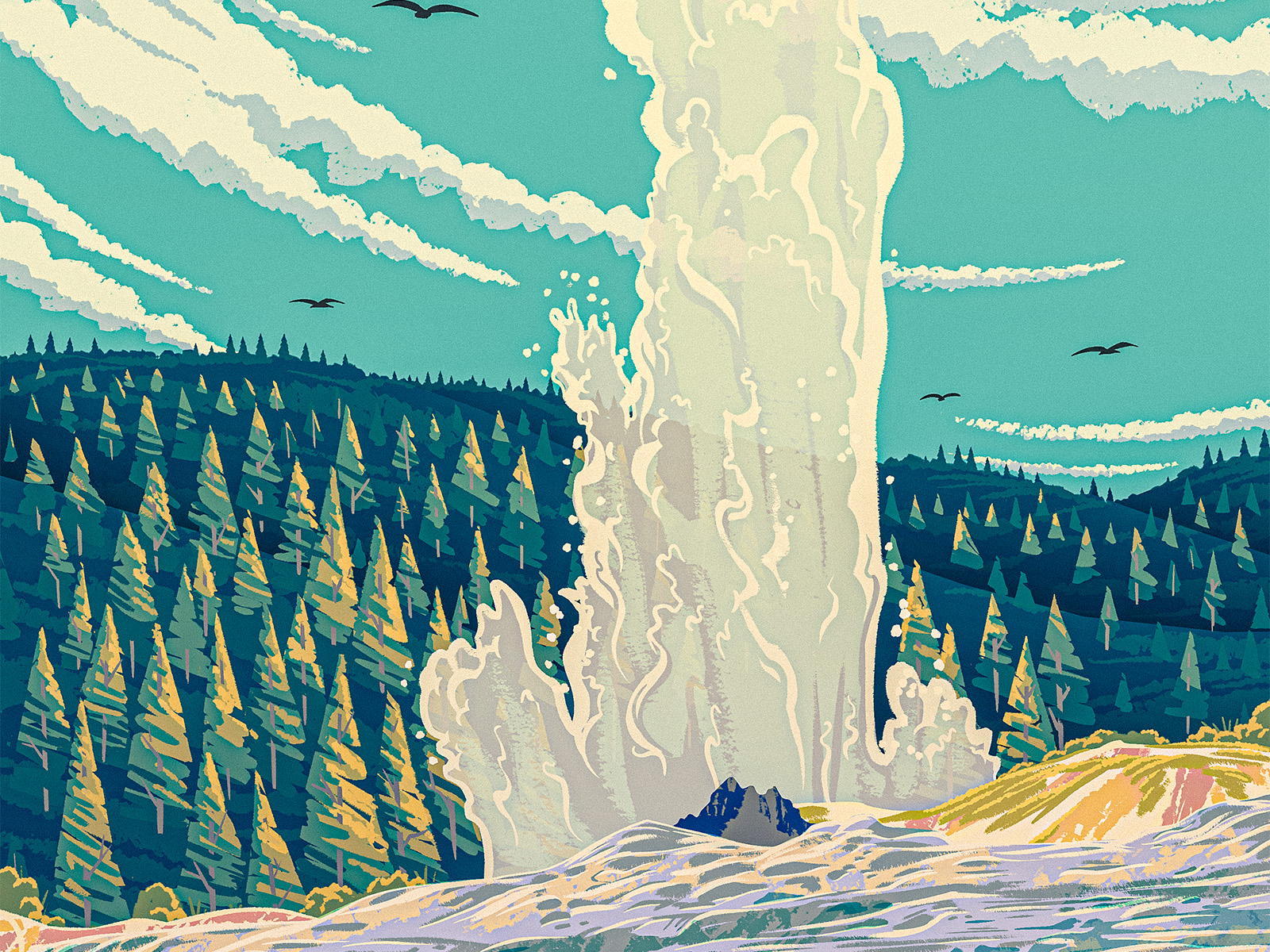 old-faithful-by-isaac-lefever-on-dribbble