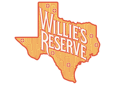 WR Texas Sticker cactus cannabis decal marijuana merch merchandise sticker texas willie nelson
