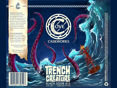 Trench Creature Black Sour Ale