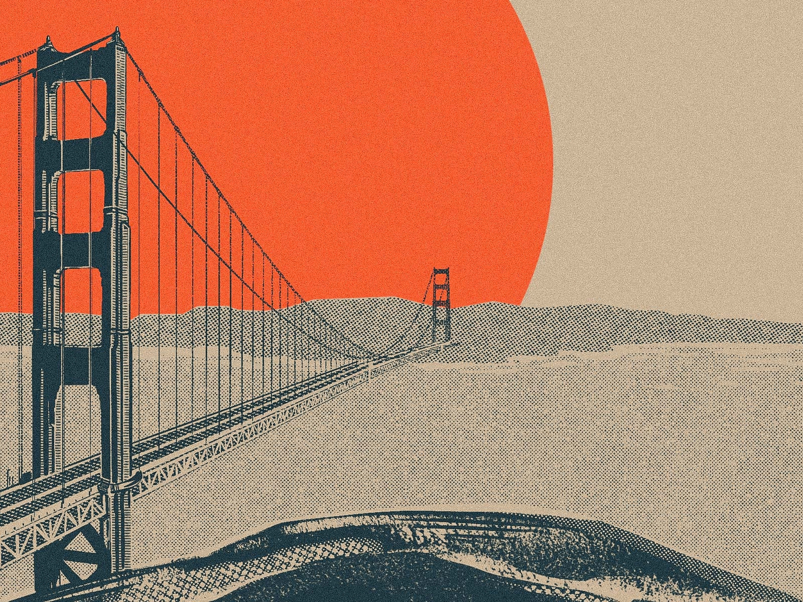 Golden Gate (WIP) by Isaac LeFever on Dribbble