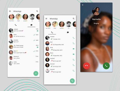 WhatsApp Redesign🪨🪴 app design redesign ui ux watsapp