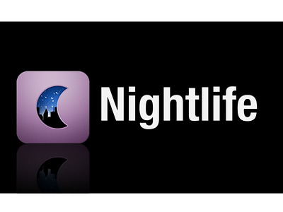 Nightlife Business Card business card logo minimal nightlife