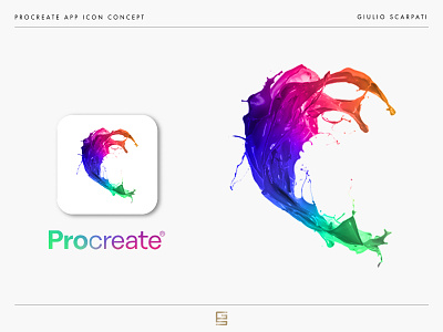Procreate App Icon Concept app apple getcreativewithprocreate ipadpro procreate