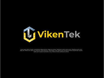 VikenTek cybersecurity hosting logo technology