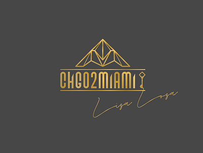 Chicago to Miami.. Real Estate art artwork brand style guide disney style draw fantasy graphic design logo logo design luxury real estate