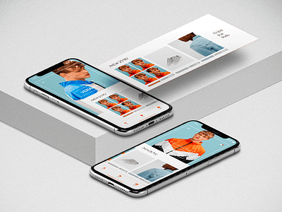 Concept - Store Fashion app concept fashion iphone x