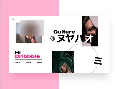 Hello Dribbble (: 2018 clean design interface ui web