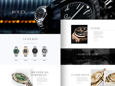 Luxury Watch E-Commerce Website