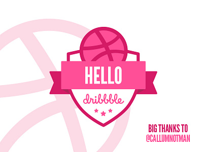 Hello Dribbble - First Shot