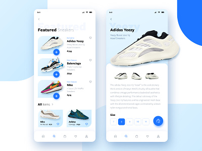 Sneakers Store E-Commerce App