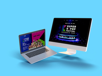 Super Kpop Concert Website ui web website website design