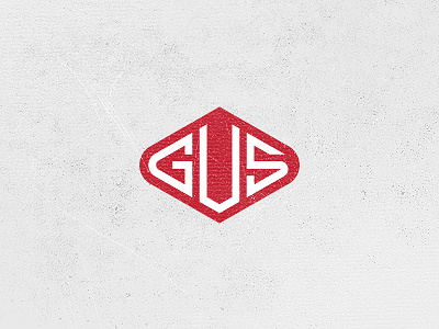 Gus brush character gus icon logo noideahowthisshapesiscalled red texture