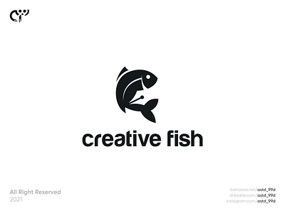 creative fish logo