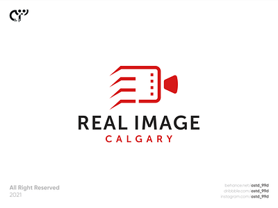 real image calgary logo concept