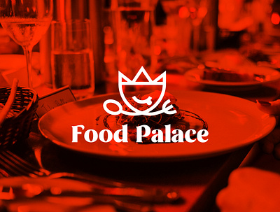 Food Palace 3d animation brand brand identity branding branding design design flat graphic design icon illustration logo logo design logo designer minimal motion graphics typography ui ux vector