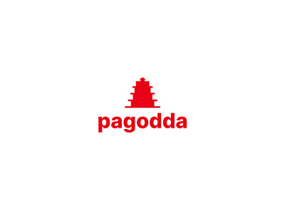 Pagodda architecture brand identity branding branding design building design flat graphic design graphic designer icon logo logo design logo designer minimal minimalism preservation restoration vector