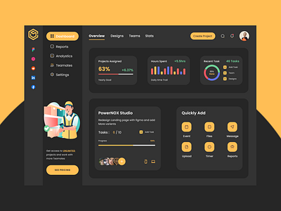 Project Management - Dashboard