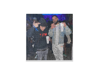 Tapestry of YEAT and DRAKE adobe custom customs design graphic design graphics inspiration music photoshop product design