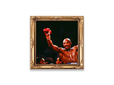 Marvelous Marvin Hagler (R.I.P.) Painting Concept Mockup adobe boxing custom customs design designs graphic design graphics inspiration media painting paintings pastel pastels photoshop poster posters product design sports style