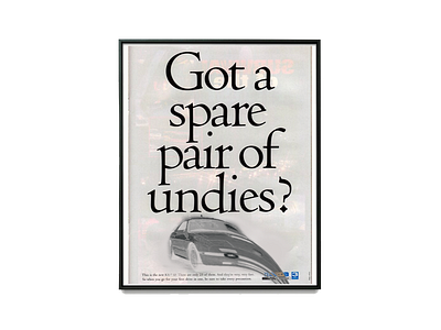 Vintage Mazda RX7 Poster Concept