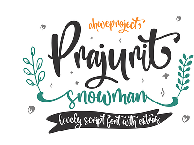 Prajurit Snowman - Lovely Script with Extras new year