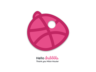 Hello Dribbble - Scatterbrain