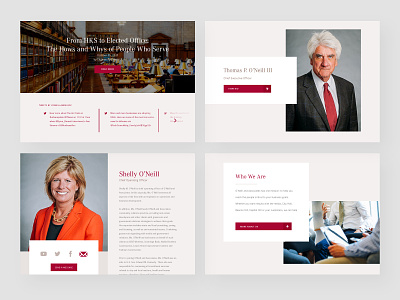 O'Neill and Associates Website branding color design flat people photography type typography typography logo ui ux vector web web design website