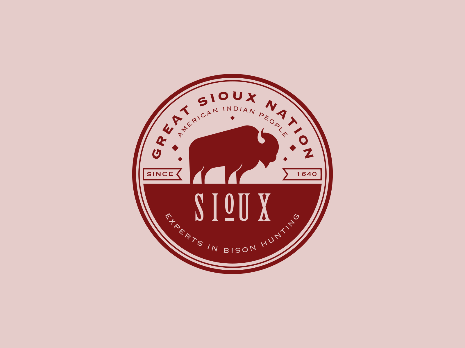 SIOUX brand brand design branding design graphicdesign icon design illustration logo logodesign seals stamps