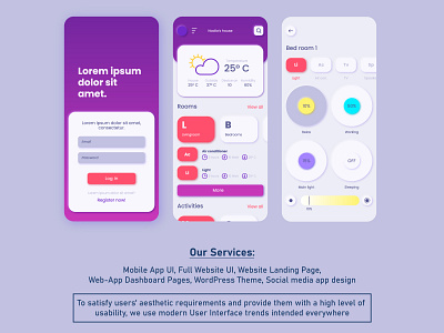 Mobile App UI/UX app branding design graphicdesign illustration logo minimal ui ux vector