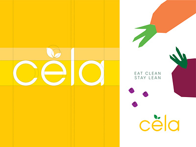 Cela - Healthy fastfood agriculture branding cỉclelogo design food illustration foodlogo healthy lifestyle healthyfood illustration logo typography