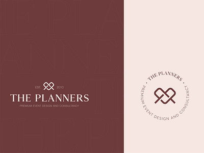 Love - The Planners branding consultant diamond logo flowers heart house love wedding