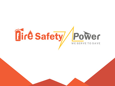 Fire Safety Logo branding creative logo fire safety logo logo minimalist logo safety logo